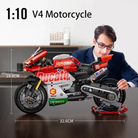Moto Ducati V4 (1:10) - Imagen 7