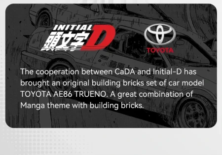 Initial D - Toyota AE86 Trueno con RC (1:20) - Imagen 5