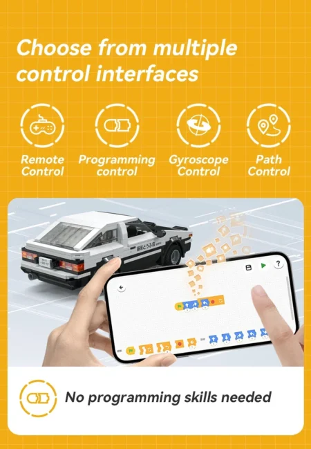 Initial D - Toyota AE86 Trueno con RC (1:20) - Imagen 8
