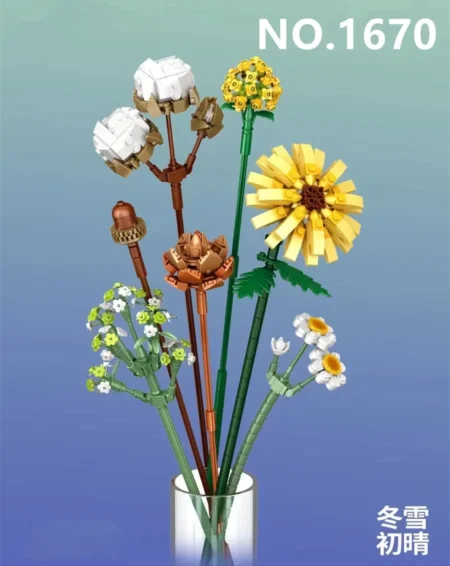 Set de flores naturales - Imagen 3